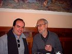 Con Glauco Cambursano (flautista), Imola 2003.JPG